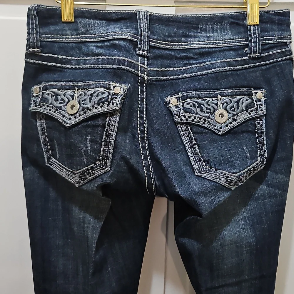 Stetson Blue Women's Jeans - Picture 7 of 9
